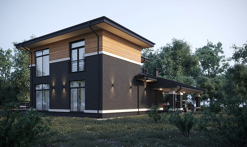 Дома в стиле Райта RH-177