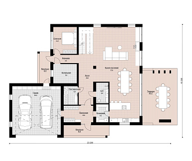 Каменные дома HT-312-2