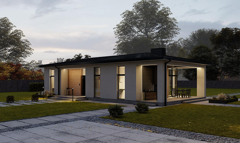 Каменные дома K-87