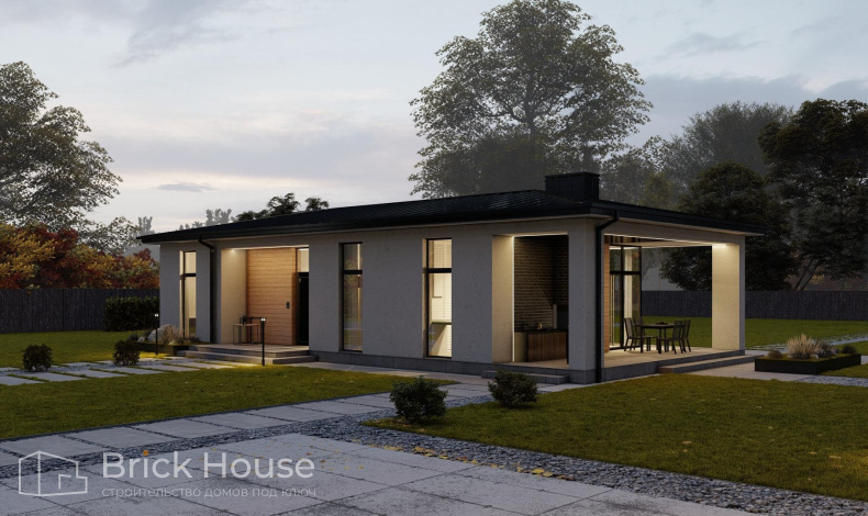 Каменные дома K-87