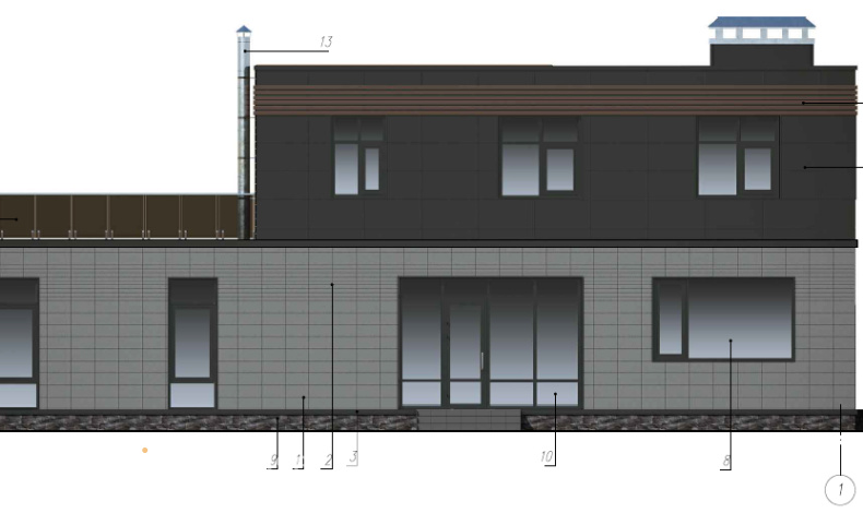 Каменные дома HT-378