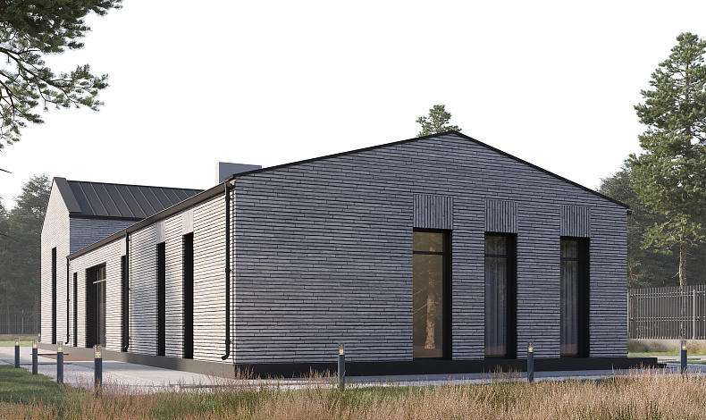 Дома из пеноблоков BH-251