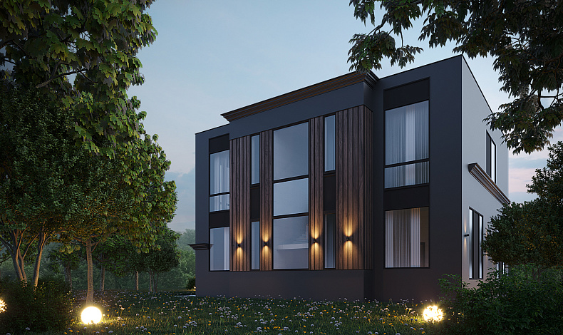 Дома хай-тек HT-334