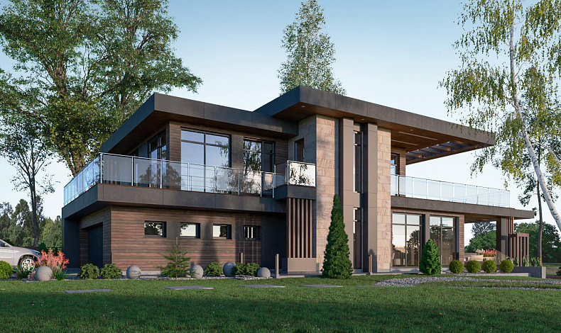 Каменные дома HT-433