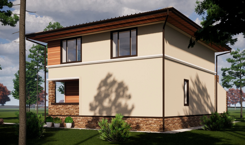 Дома в стиле Райта RH-220