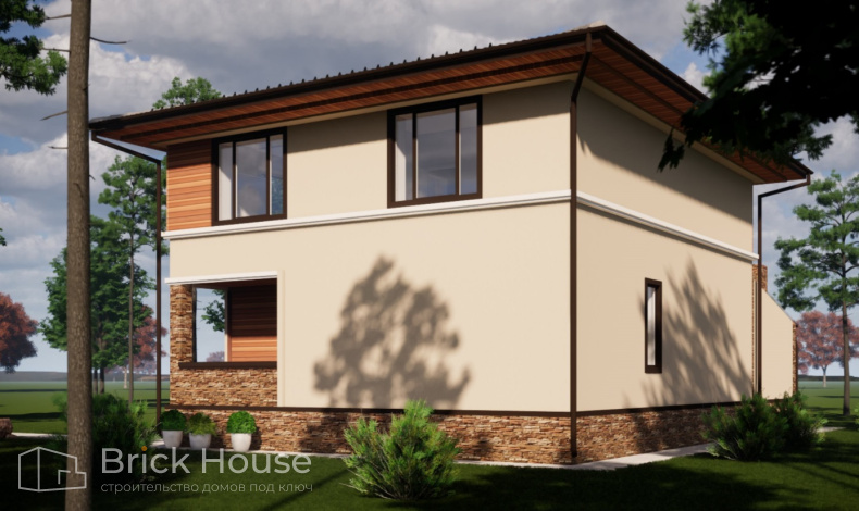 Дома в стиле Райта RH-220