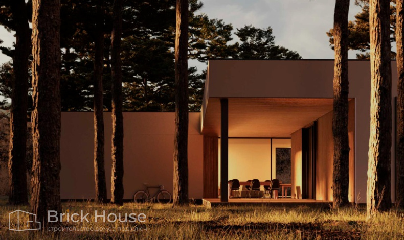 Дома с плоской крышей HT-278