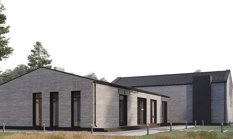 Дома из пеноблоков BH-251