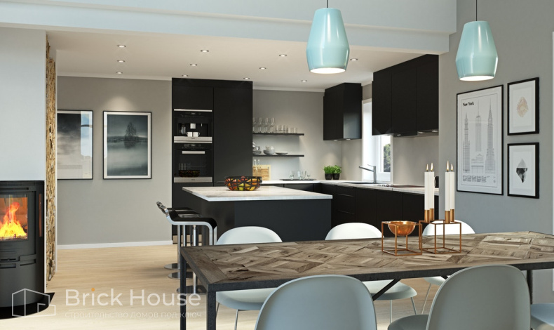 Каменные дома HT-187