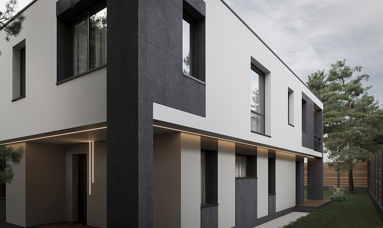 Дома хай-тек HT-283-1