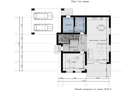 Дома в стиле Райта RH-177