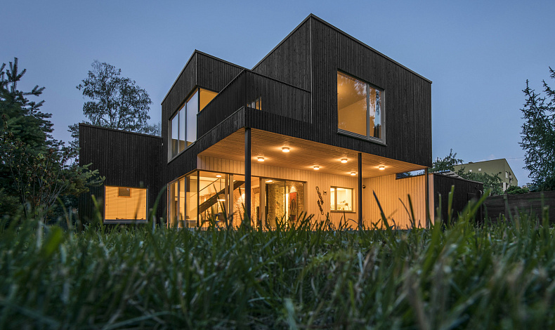 Дома с плоской крышей HT-195