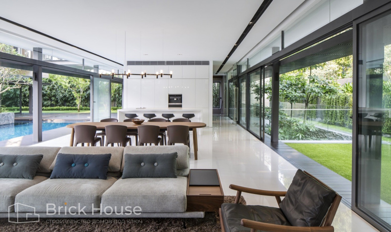 Дома с плоской крышей HT-1010