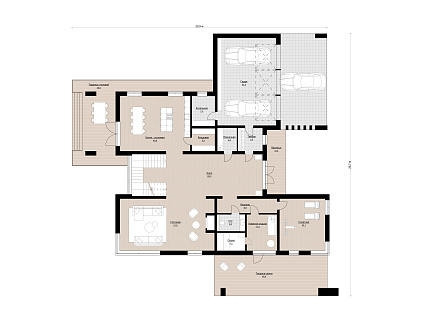 Дома в стиле Райта RH-478