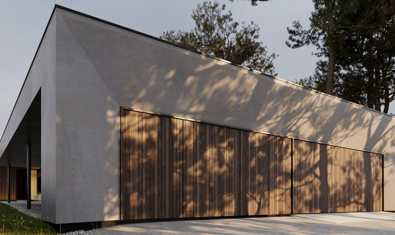 Дома с плоской крышей HT-434