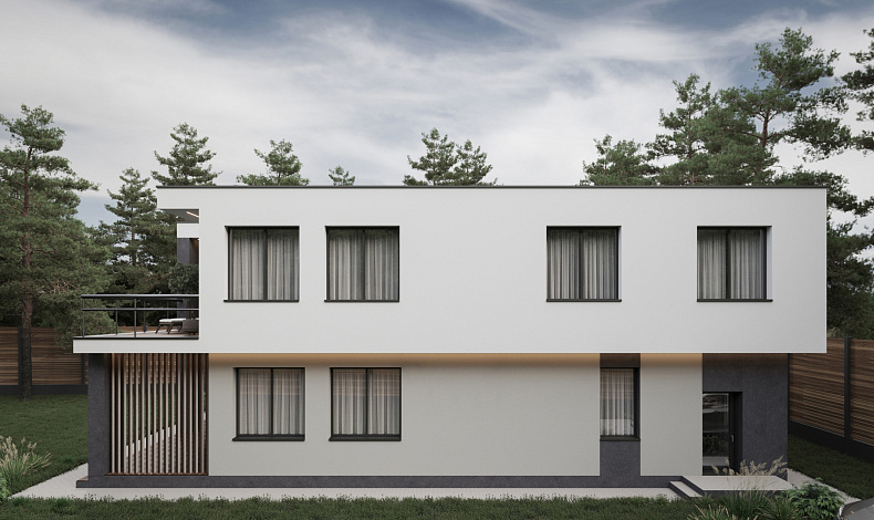 Дома хай-тек HT-283-1