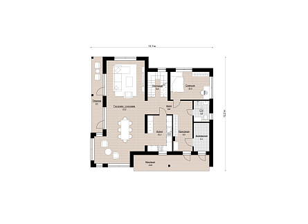 Каменные дома RH-214