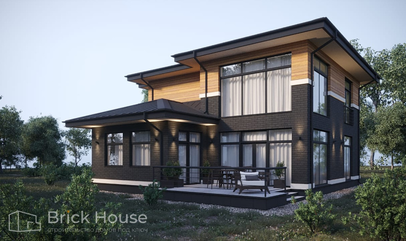 Дома в стиле Райта RH-177