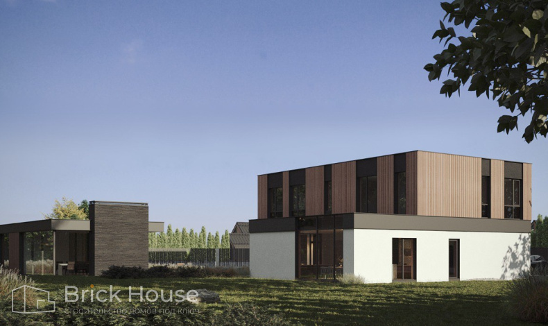 Дома с плоской крышей HT-330