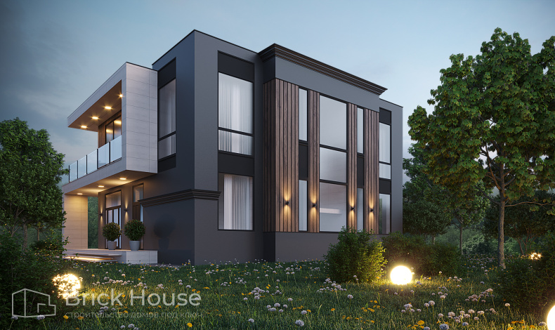 Дома хай-тек HT-334