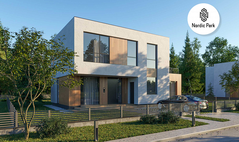 Дома хай-тек Nordic Park SKOG-260