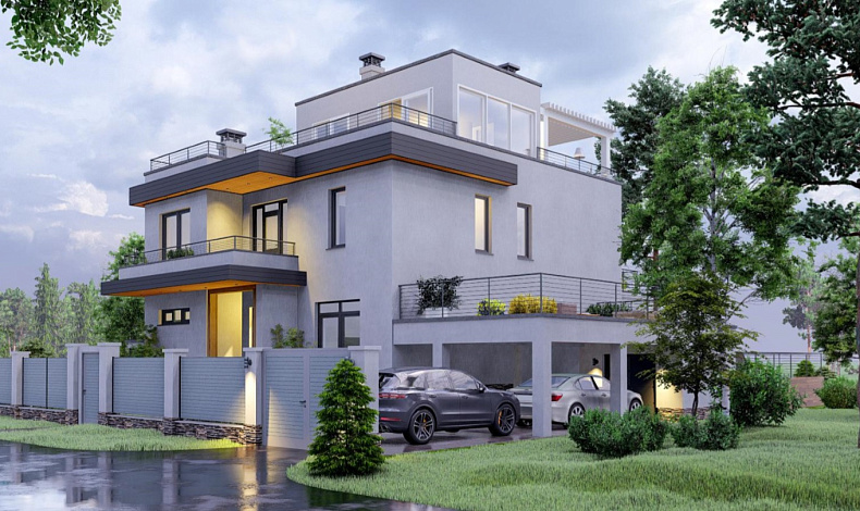 Дома хай-тек HT-447