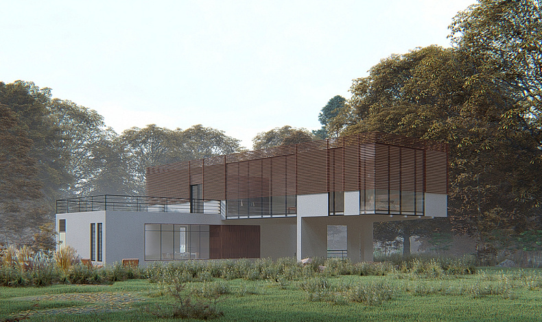 Дома хай-тек HT-174