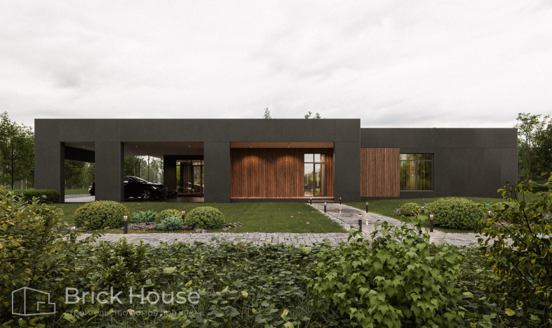 Дома в стиле Райта HT-216