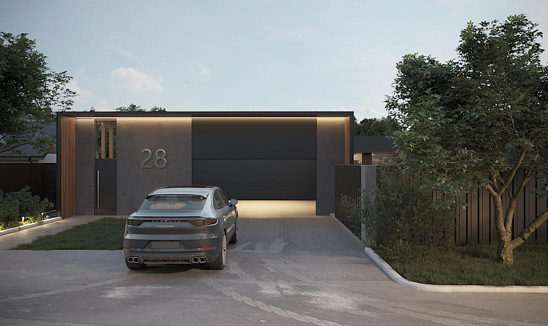 Дома с плоской крышей HT-420