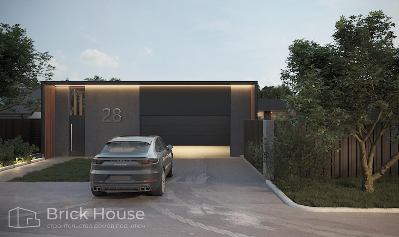 Дома с плоской крышей HT-420