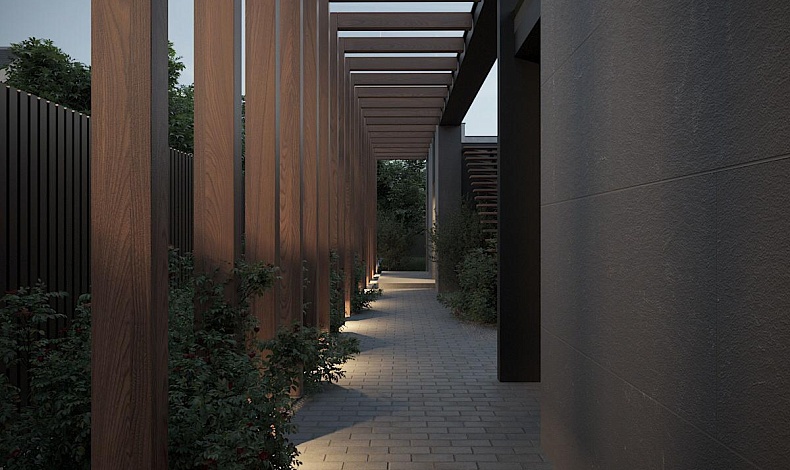 Дома с плоской крышей HT-420