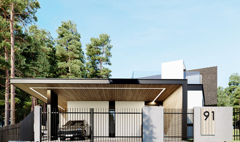 Дома хай-тек HT-323