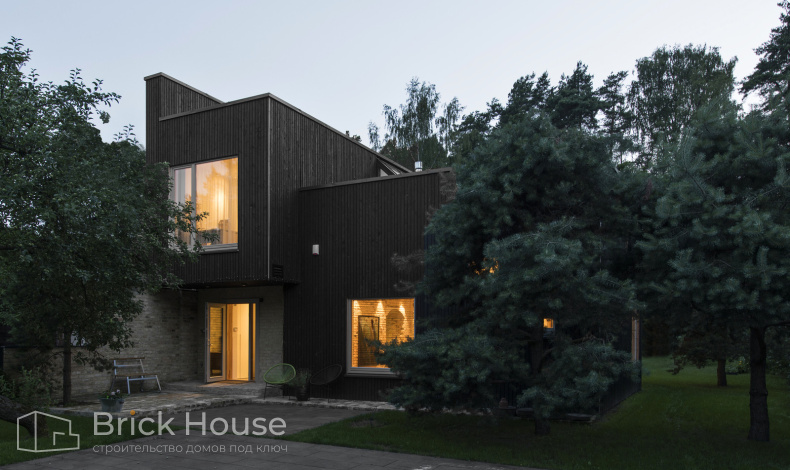 Дома с плоской крышей HT-195