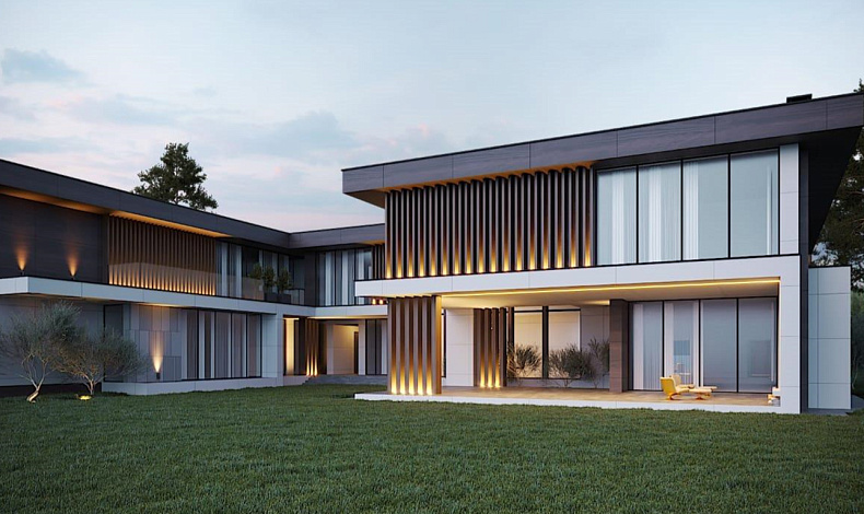 Дома с плоской крышей HT-926