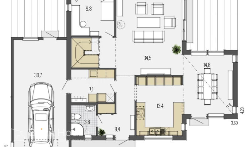 Каменные дома K-174