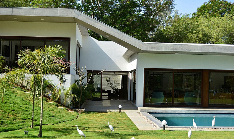 Дома с плоской крышей HT-412