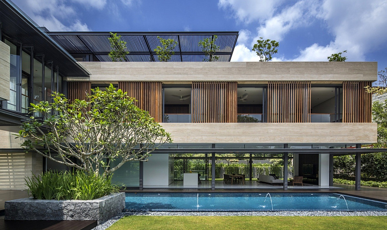 Дома с плоской крышей HT-1010